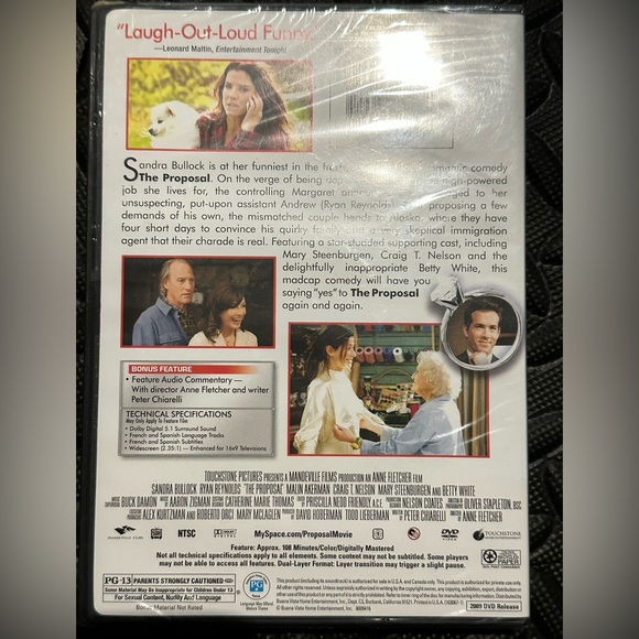 🔥🔥Host Pick🔥🔥The Proposal DVD - Picture 2 of 2